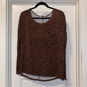 Double Zero Long Sleeve - Leopard Print